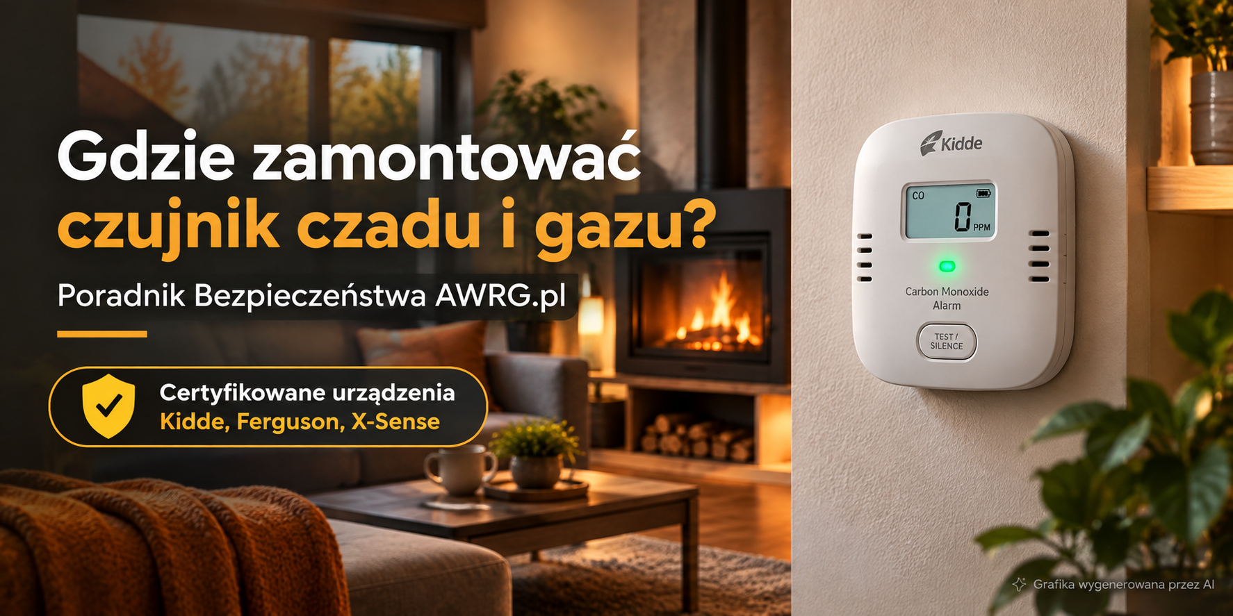 Gdzie zamontować czujnik czadu i gazu? Kompletny poradnik bezpieczeństwa na sezon grzewczy